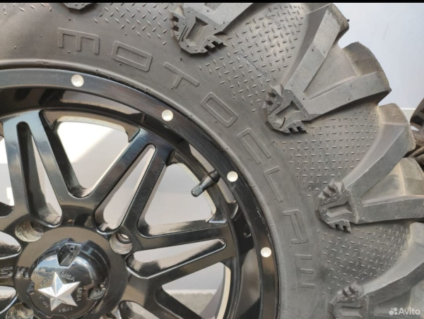 Колеса MSA R16x7.0 шины motoclaw 32x10-16R 4шт бу  